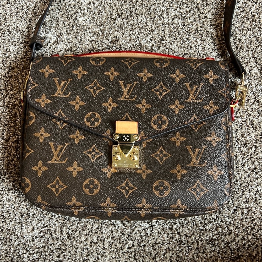 Monogram Brown Crossbody Bag